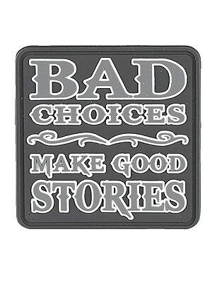 5ive Star Gear "Bad Choices Quote Morale Patch, One Size, Multi-Colored