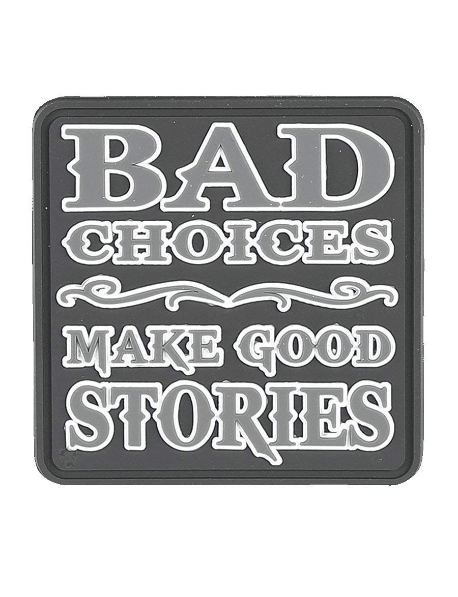 5ive Star Gear "Bad Choices Quote Morale Patch, One Size, Multi-Colored
