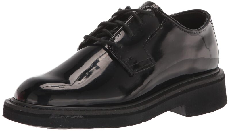 ROCKY Men's High-Gloss Leather Oxford Dress Shoes