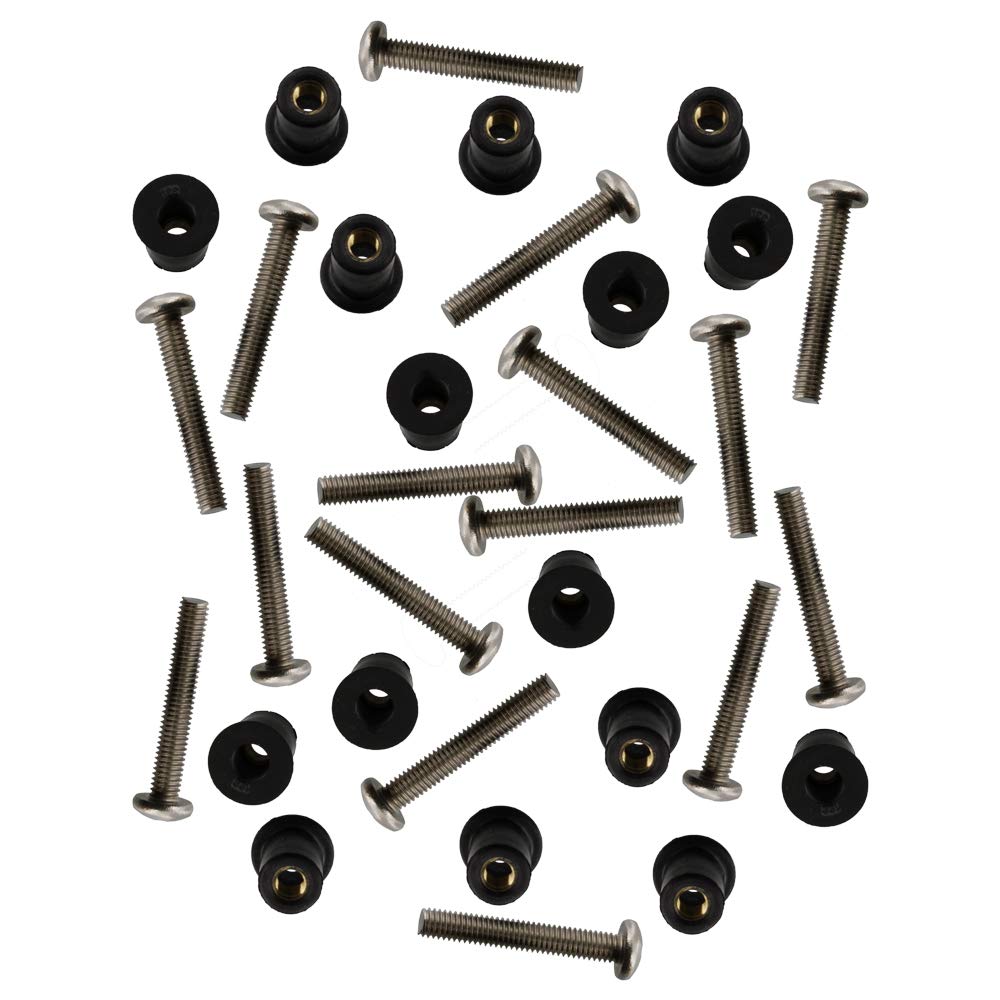 Scotty 133-16 Well Nut Mounting Kit - 16 Pack