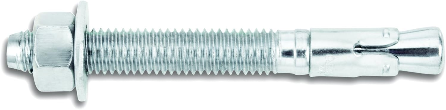 Powers Fastening Innovations 7426SD1 Power-Stud and Sd1 1/2-Inch by 7-Inch Type Carbon Steel Wedge Expansion Anchor Carbon