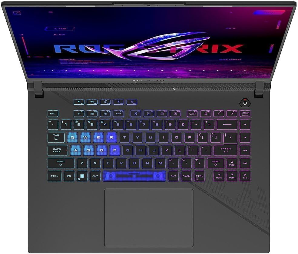 ASUS ROG Strix G16 16" 240Hz Gaming Laptop Intel-i9-14900HX(24 cores), NVIDIA GeForce RTX 4060, 64GB DDR5 RAM, 2TB SSD