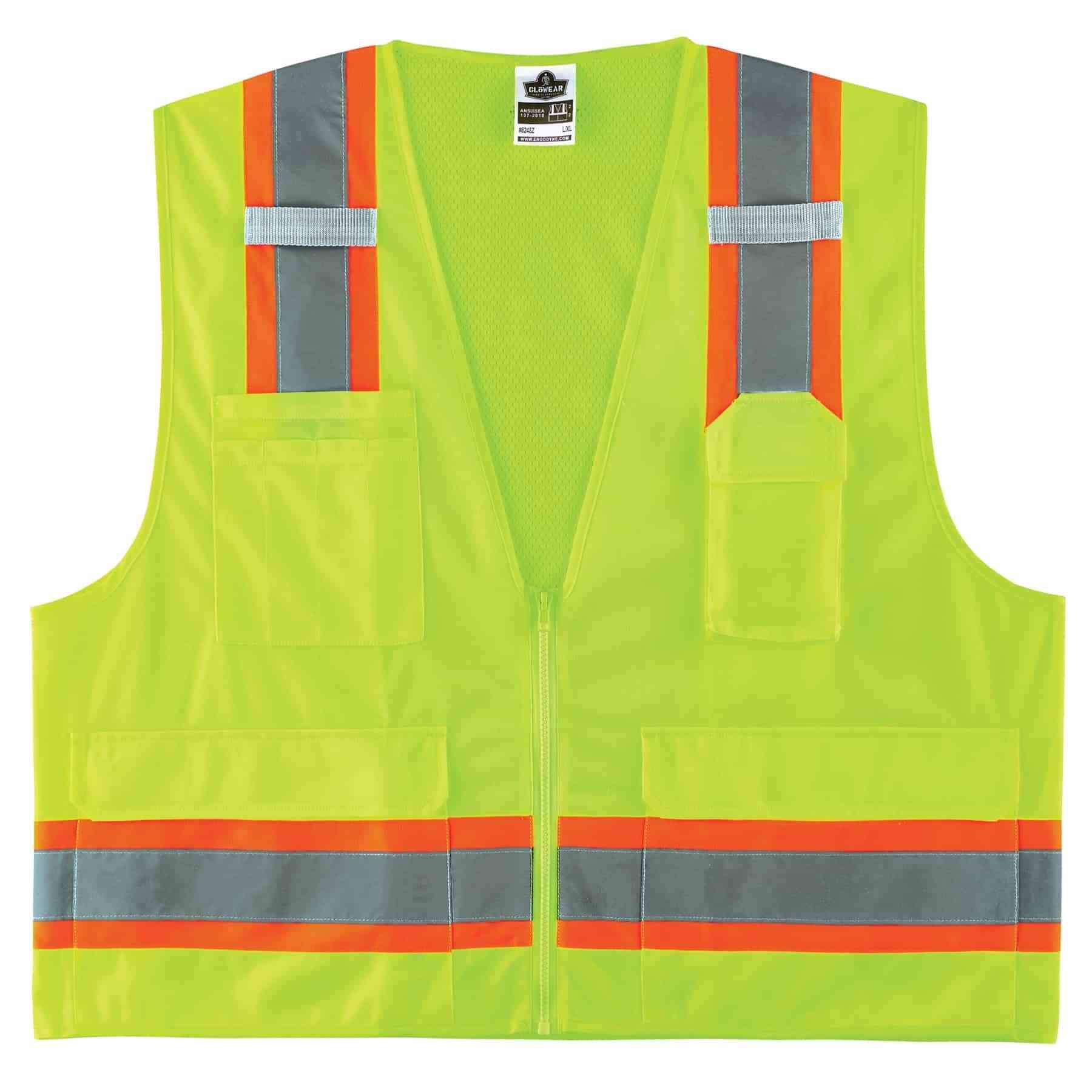 Ergodyne GloWear Class 2 Two-Tone Surveyors Safety Vest