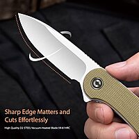 CIVIVI Elementum C907 Pocket Knife Micarta Handle D2 Blade