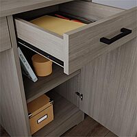 Sauder Beginnings Computer Desk with Drawers and Storage