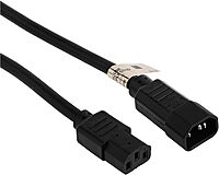 Tripp Lite Standard Computer Power Cord 12A, 16AWG (IEC-320-C14 to NEMA 5-15R) 2-ft.(P002-002)