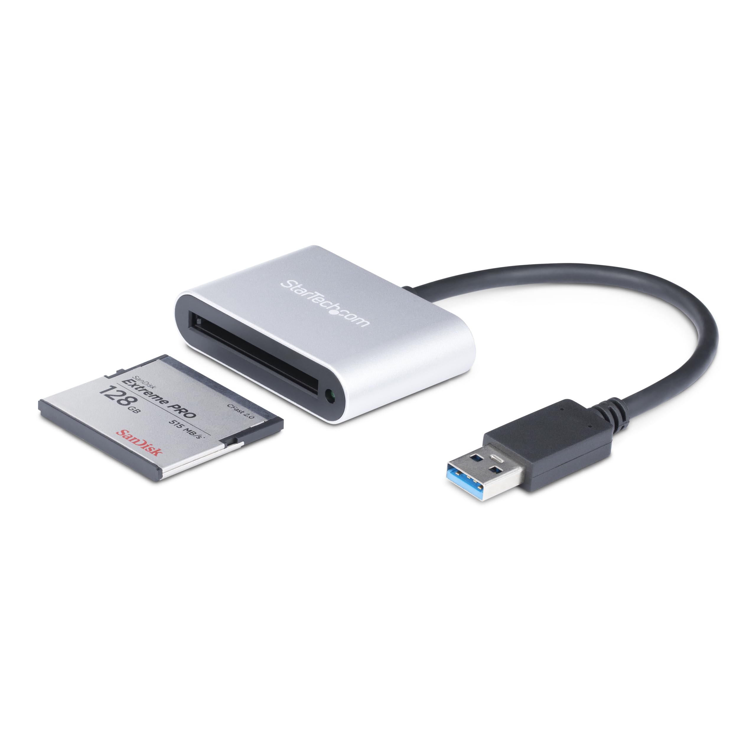 StarTech.com Portable USB 3.0 Memory Card Reader - CFast SD microSD