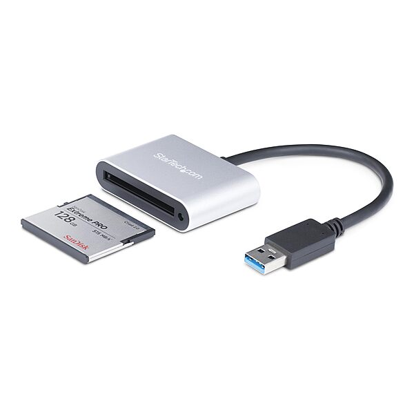 StarTech.com Portable USB 3.0 Memory Card Reader - CFast SD microSD