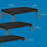 KENSINGTON SmartFit Low-Profile Monitor Stand for up to 21" Screens