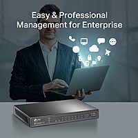 TP-LINK JetStream 8-Port Gigabit Smart Managed PoE Switch