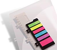 2025-2026 Office Depot® Brand Stellar Academic Weekly/Monthly Planner, 5-1/2" x 8-1/2", Black, July To June