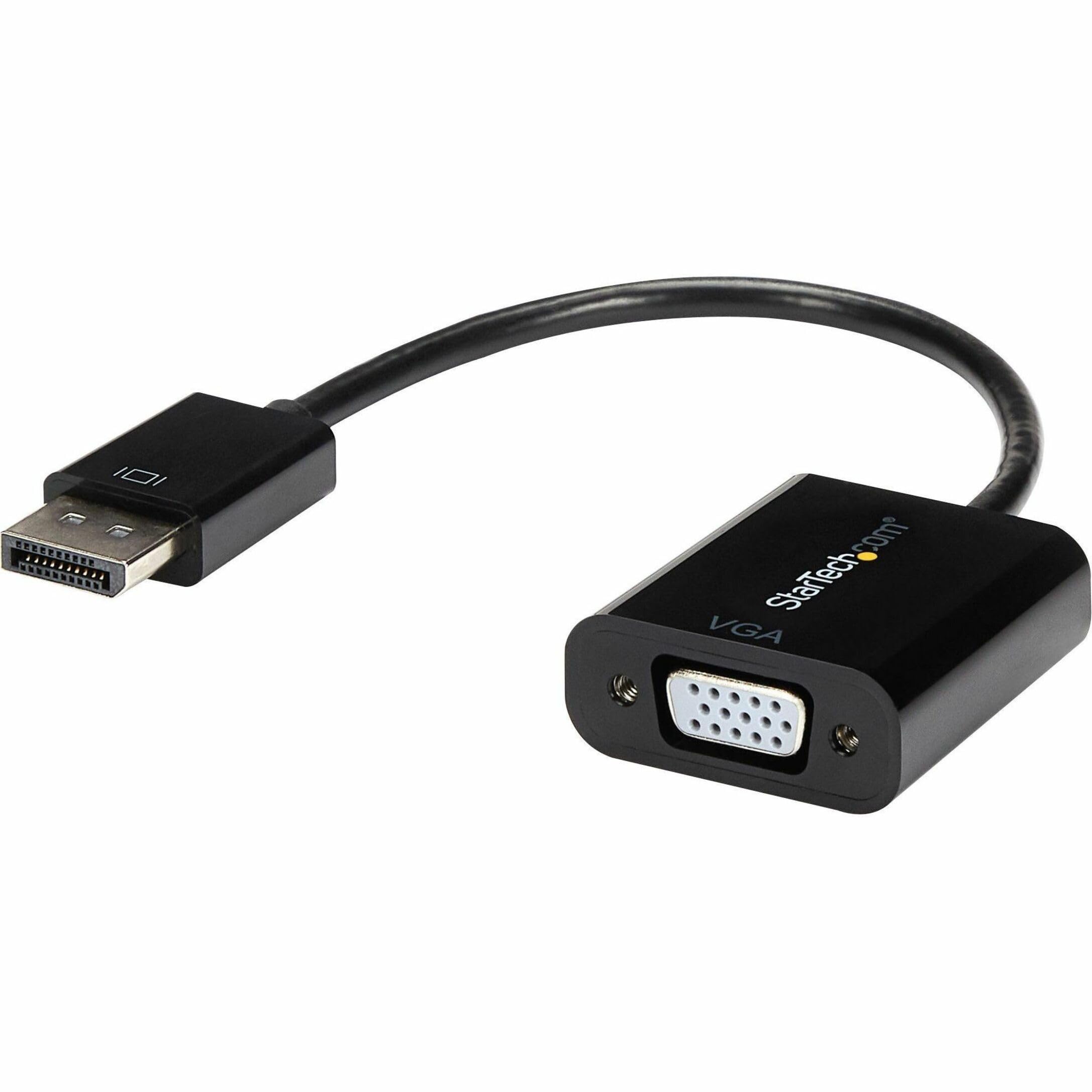 StarTech.com DisplayPort to VGA Active Adapter (DP2VGA3)