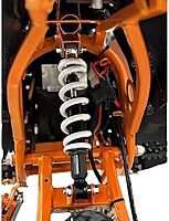 Kids' Electric Dirt Bike | Pro-Racing Style | Off-Road High-Torque Motor | 60KM/H Potential Performance | Digital LCD Display | Adjustable Suspension | Ages 5–12 (Black & Orange)