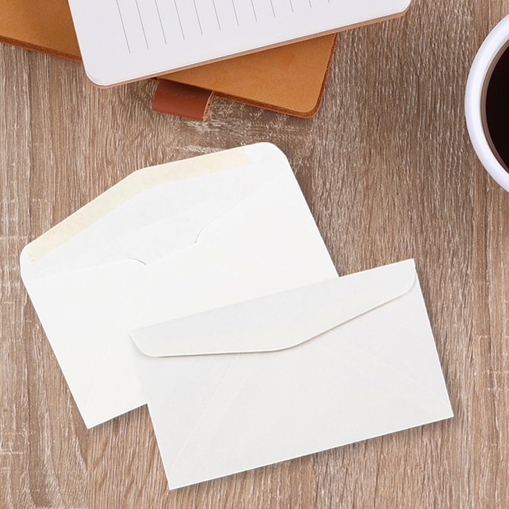 JAM PAPER #6 3/4 Business Booklet Envelopes - 3 5/8 x 6 1/2 - White - 25/pack