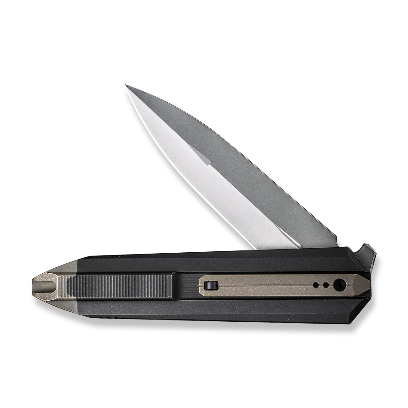 WE WEKnife One Size Frag Patterned Titanium Handle CPM 20CV Frame Lock Folding Knife Limited Edition