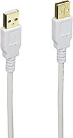 Monoprice USB 2.0 Type-A Male to Type-A Male Cable, Gold Plated, 28/24AWG