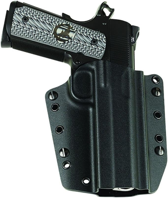 Galco Corvus Inside/Outside Waistband Belt Leather Holster,Glock 26, 27, 33, Black, Right CVS286