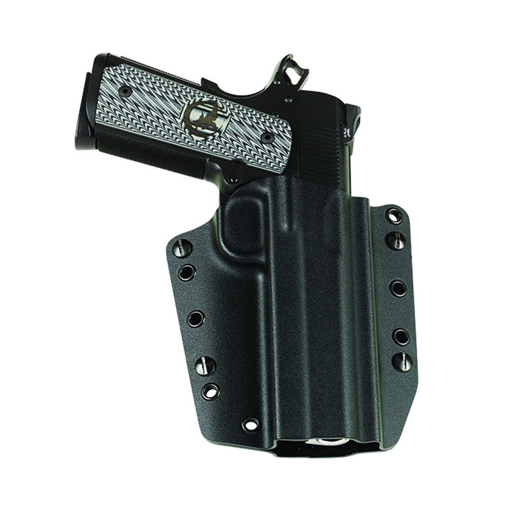 Galco Corvus Inside/Outside Waistband Belt Leather Holster,Glock 26, 27, 33, Black, Right CVS286