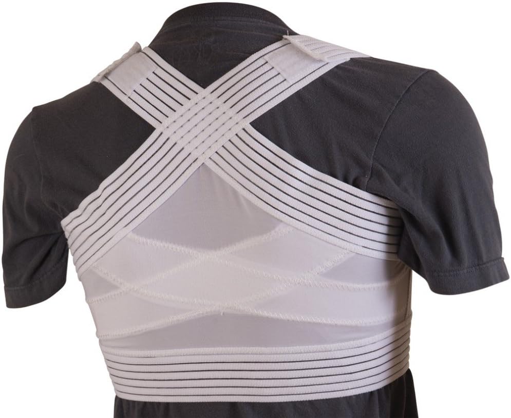 DMI Posture Corrector Adjustable Criss-Cross Foam Bands