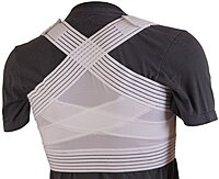 DMI Posture Corrector Adjustable Criss-Cross Foam Bands