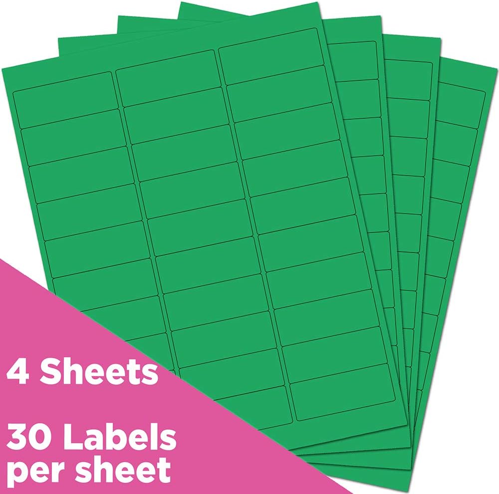 JAM PAPER Mailing Address Labels - Self-Adhesive Rectangular