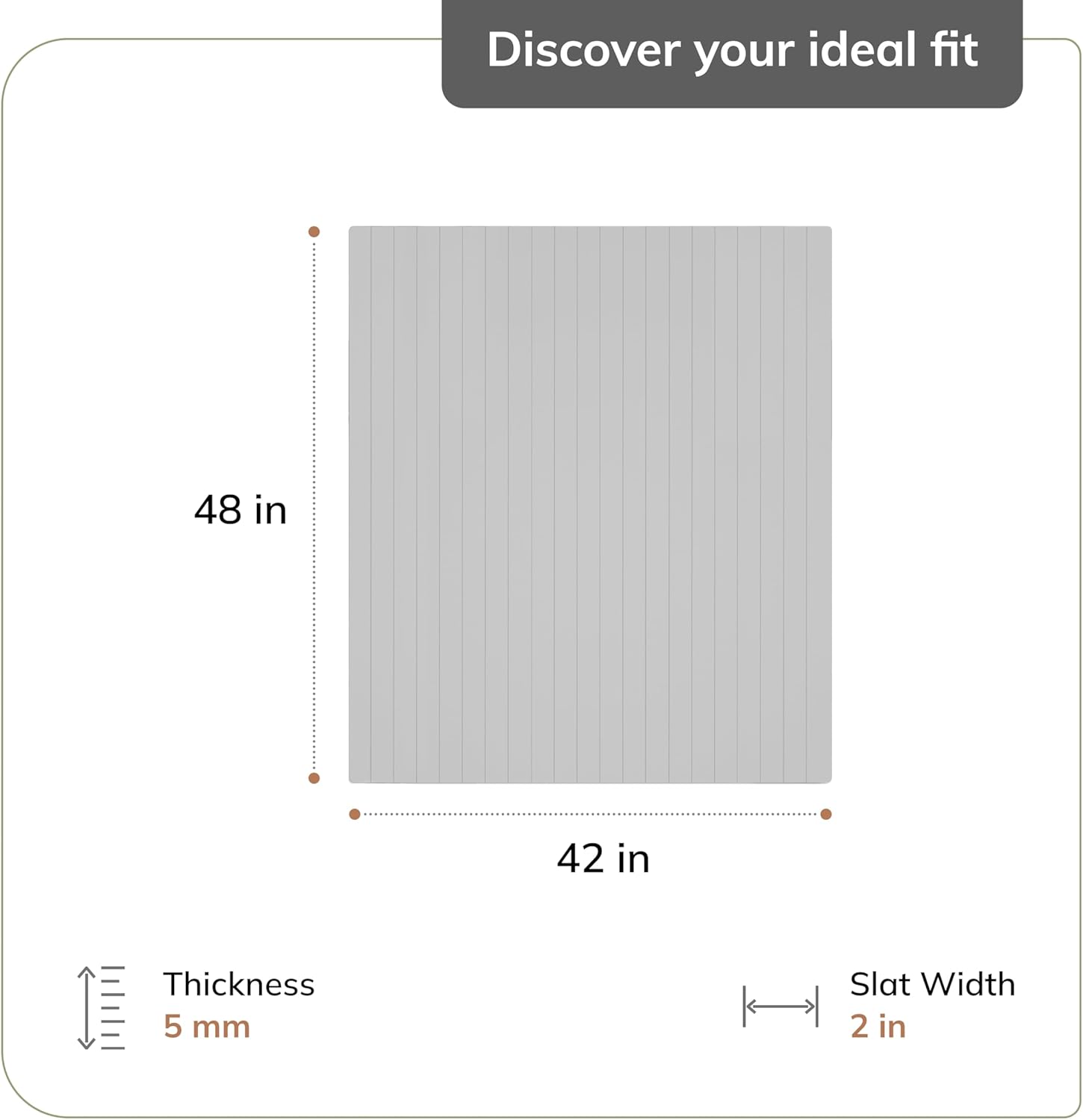 Anji Mountain Office Chairmat Thickest & Sturdy Bamboo Chairmats Highly Premium Quality Anti-Slip Heavy Duty