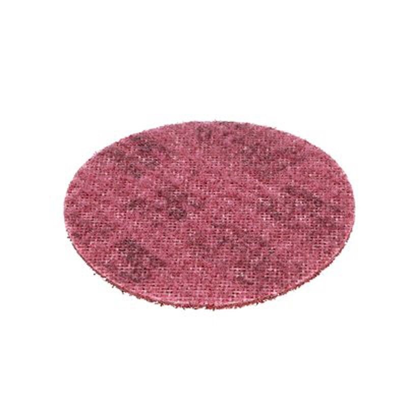Hook & Loop Disc: 4-1/2" Dia, Non-Woven, Aluminum Oxide
