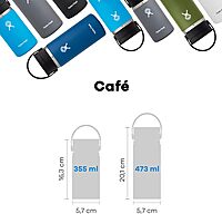 HYDRO FLASK Wide Mouth Insulated Bottle with Flex Sip Lid