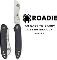 SPYDERCO Roadie Non-Locking Folding Pocket Knife