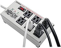 TRIPP LITE Isobar Series Surge Protector Power Strip, Metal, 3330 Joules, 6 ft Cord