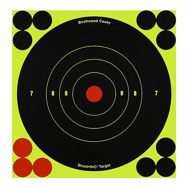 Birchwood Casey Shoot-N-C Bull's-Eye Reactive Targets