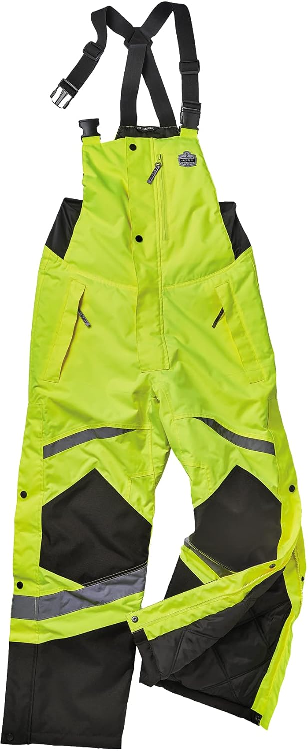 Ergodyne GloWear 8928 Hi-Vis Insulated Bib Overalls