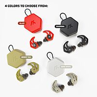 AXIL X30i Noise Reduction Ear Plugs - Hear-Through Mode, 25dB