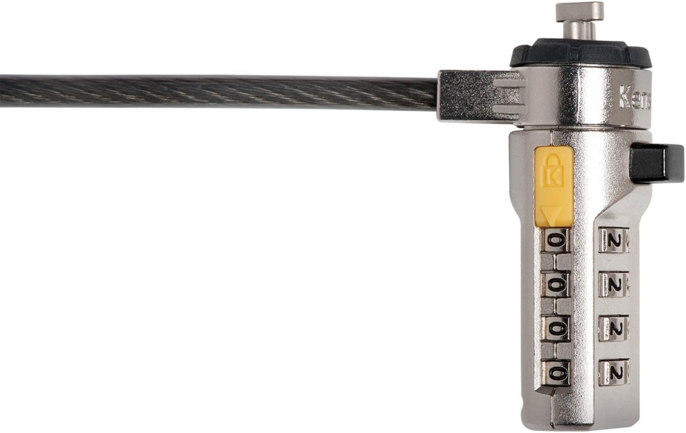 Kensington Preset Combination Cable Lock for Laptops and Other Devices (K67819WW)