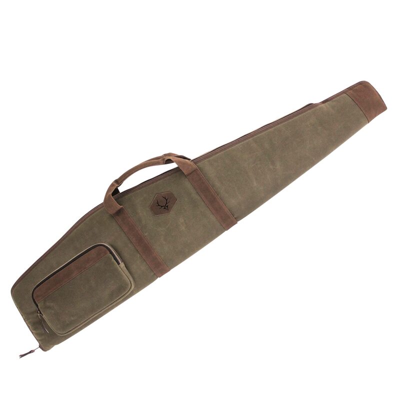 EVOLUTION OUTDOOR Rawhide Series Waxed Canvas Rifle and Shotgun Case