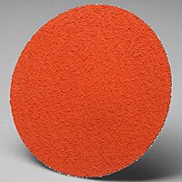 3M 777F P100 Grit, 2" Diameter Ceramic Aluminum Oxide Roloc Cloth Disc, YF Weight (50 Pack)