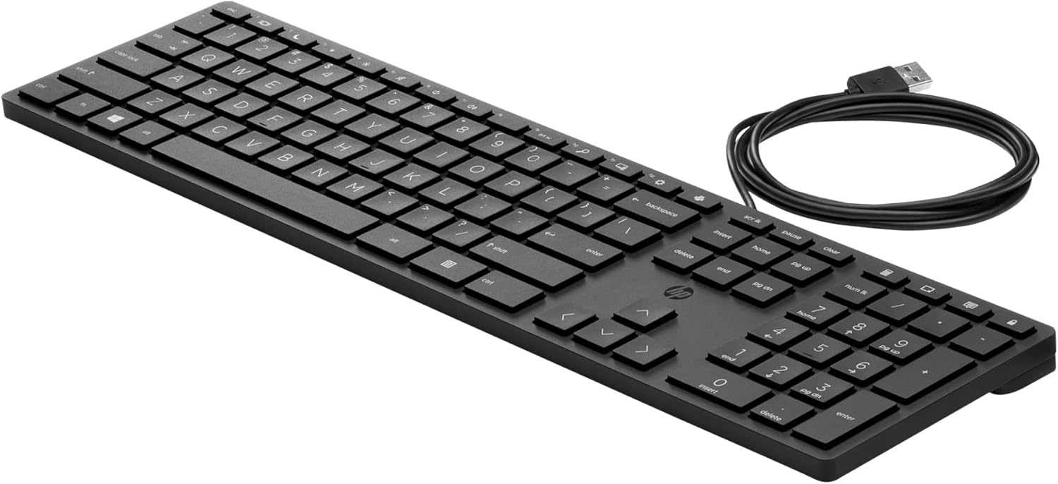 HP Desktop 320K - Keyboard - USB - US - Smart Buy - for HP 34; Elite Mobile Thin Client mt645 G7