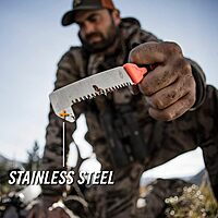 Gerber Gear Vital Pack Saw - Camping and Hunting Saw with Fabric Sheath