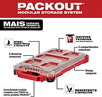 Milwaukee 48-22-8436 Packout Compact Low-Profile Organizer