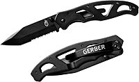Gerber Gear Paraframe Pocket Knife Serrated Edge Blade Folding Knife - EDC Gear and Equipment Paraframe II Paraframe II (Tanto Serrated Edge)