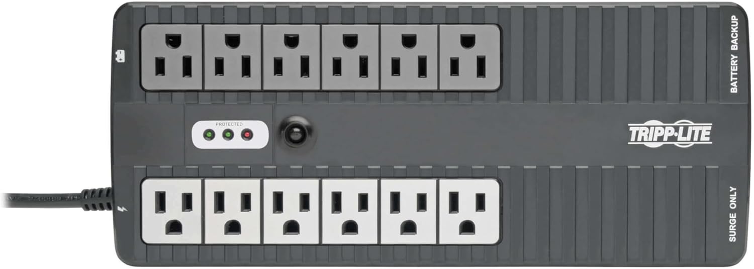 Tripp Lite UPS Battery Backup Uninterruptible Power Supply Surge Protector