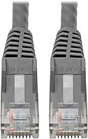 Tripp Lite Cat6 Gigabit Snagless Molded Patch Cable RJ45 M/M 6in 24 AWG 550 MHz