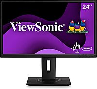 VIEWSONIC Full HD 1080p Ergonomic Monitor with HDMI, DisplayPort, VGA and USB Hub