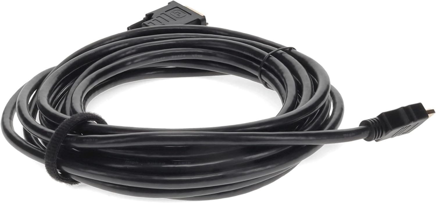 3ft HDMI 1.3 Male to DVI-D Dual Link (24+1 pin) Male Black Cable for Resolution Up to 2560x1600 (WQXGA)