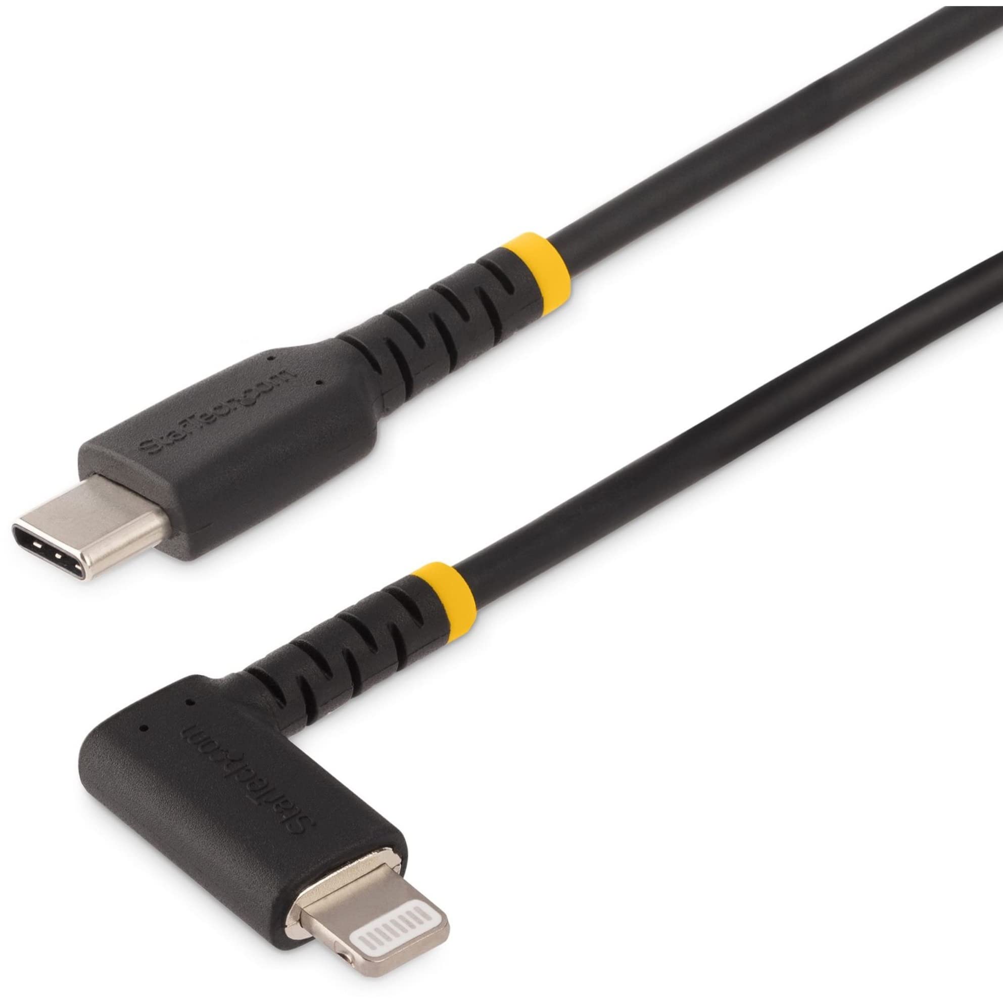 StarTech.com Durable USB-C to Lightning Cable (Apple MFi Certified)