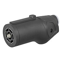 CURT 58145 Heavy-Duty Trailer-Side 7-Pin RV Blade Wiring Harness Connector (Pack of 5) 7 Pin Trailer Wiring (Pack of 5)