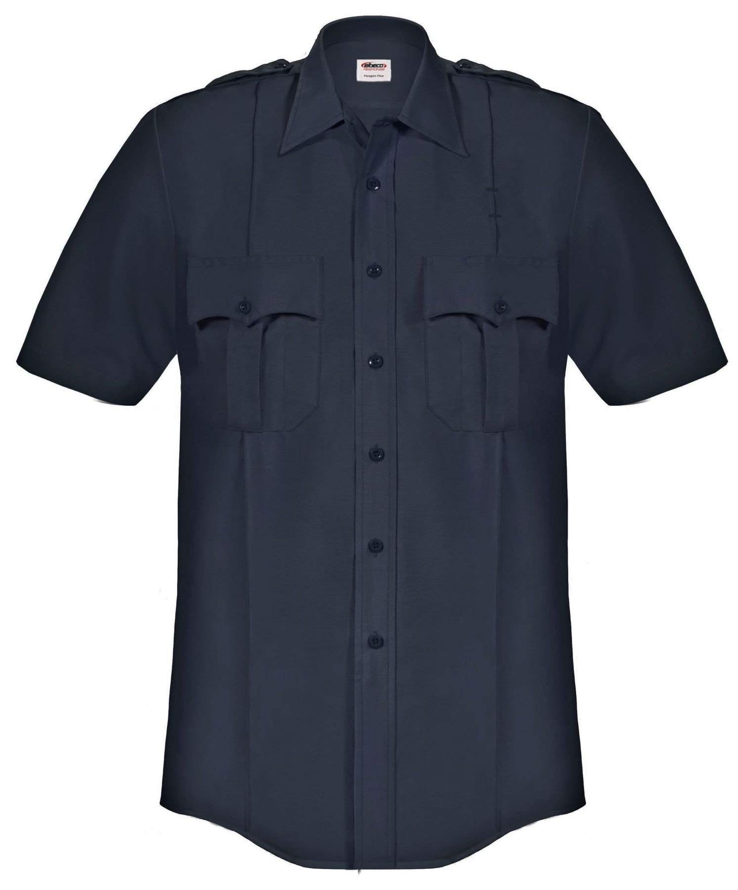 ELBECO Paragon Plus Men’s S/S Poplin Dress Uniform Shirt