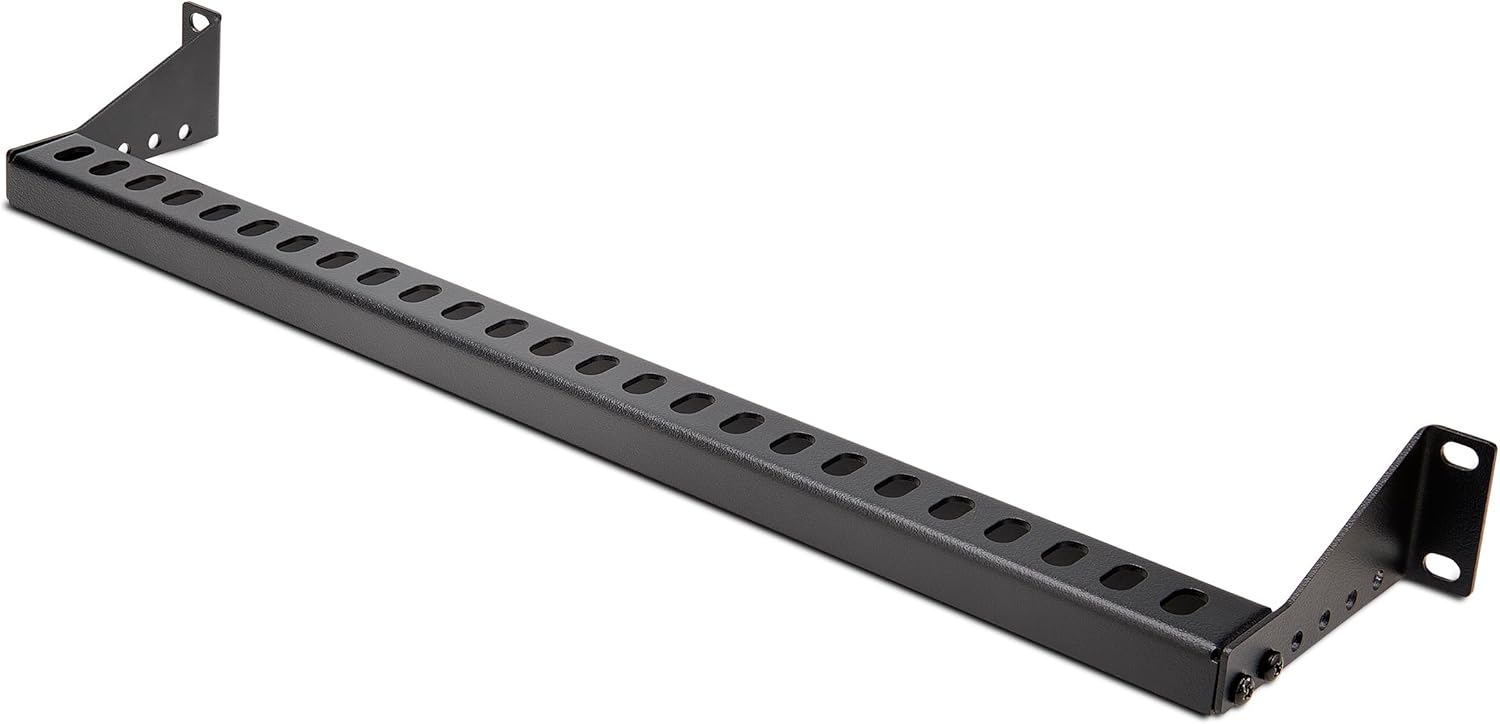 StarTech.com 1U Horizontal Cable Lacing Bar for 19in Racks