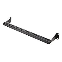 StarTech.com 1U Horizontal Cable Lacing Bar for 19in Racks