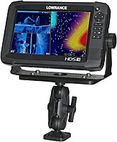 Scotty 0163 Ball-Mount Fish Finder and Universal Mounting Plate , Black , Large